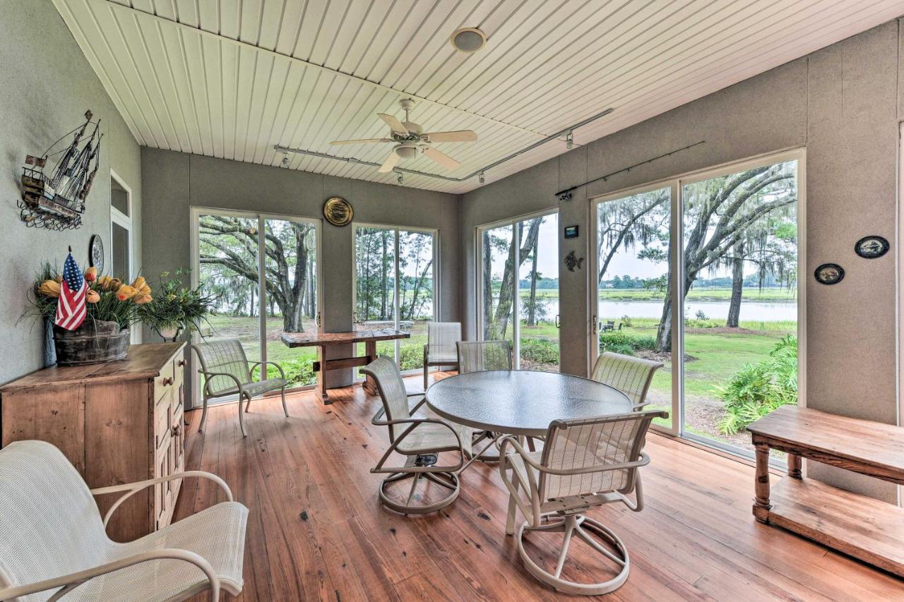 Serene Waterfront Retreat On Okatie River! ブラフトン エクステリア 写真